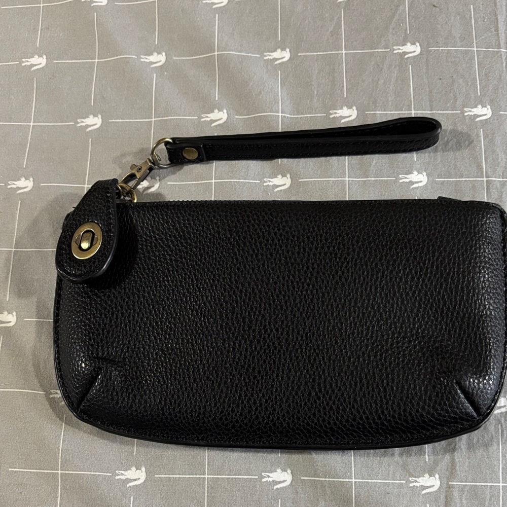 Black Wristlet Clutch